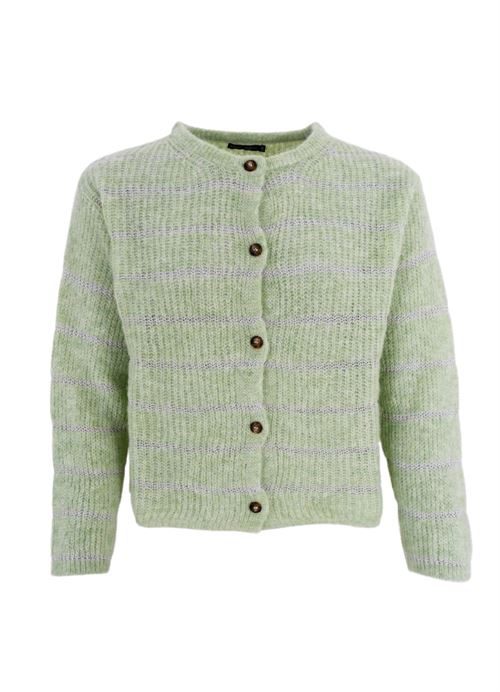 BLACK COLOUR CARDIGAN, BCLUCY KNIT CARDIGAN, PASTEL GREEN